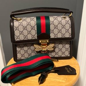 Ophidia Small Top Handle Bag